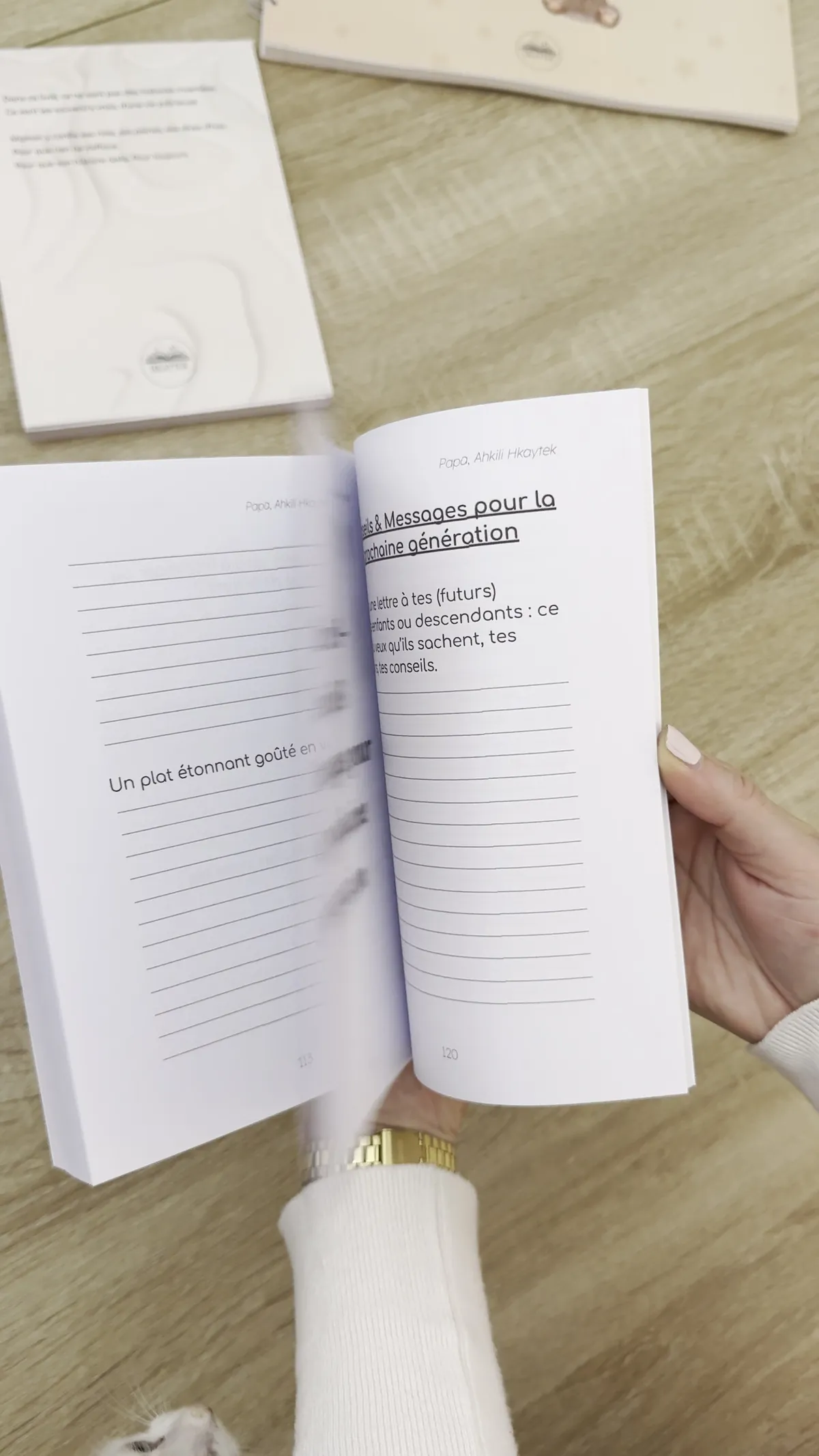 Le chapitre Messages pour la prochaine génération